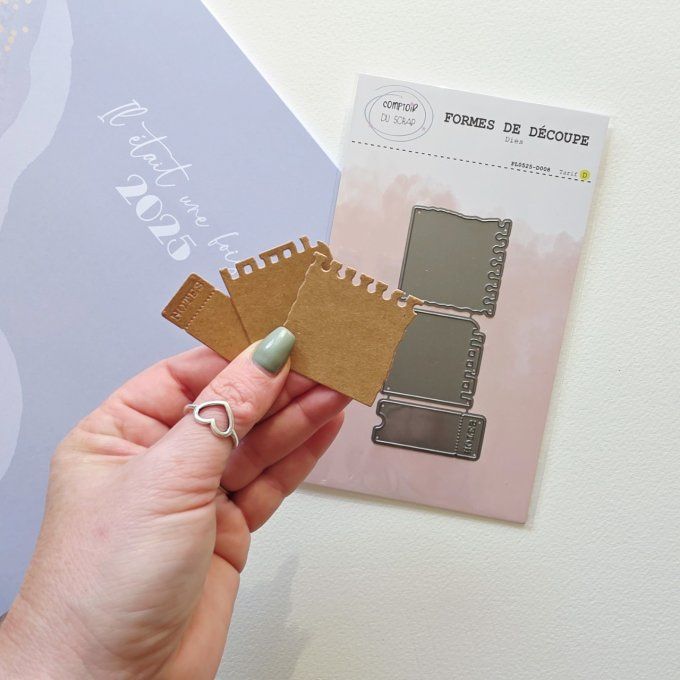 PL0525-D008 Dies Bloc-notes créatif