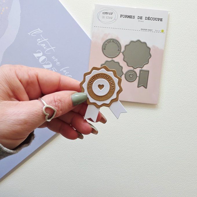 PL0525-D007 Dies Médaille