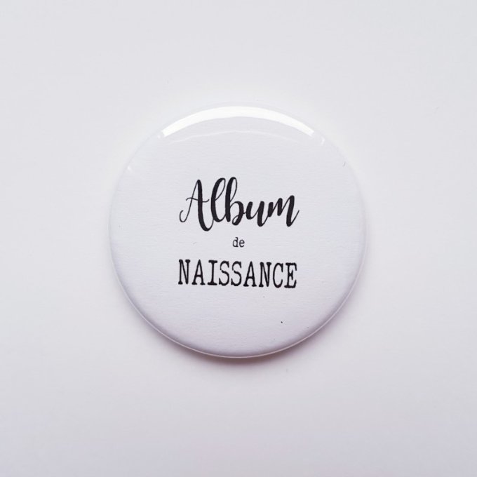 BXL0119-EC5 Badge XL Album de naissance