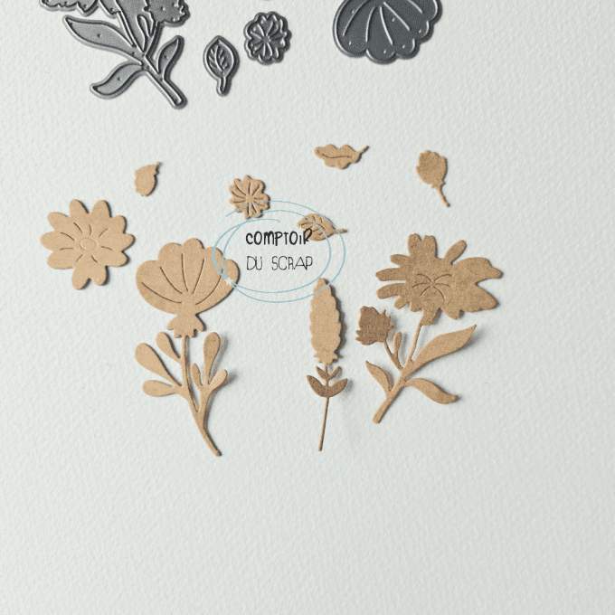 D0426-VE108 Dies Envolée de fleurs