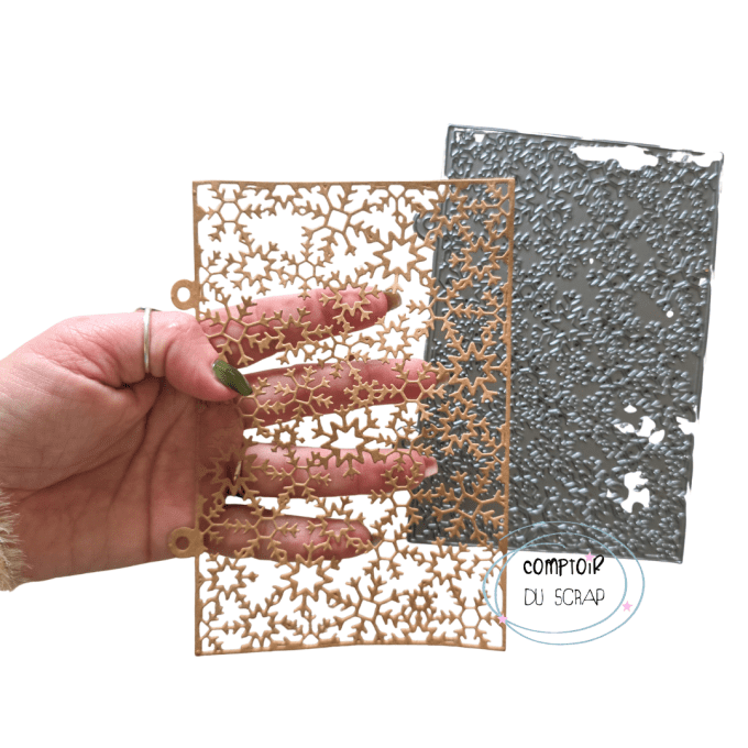 D1025-DI95 Dies Étoiles givrées