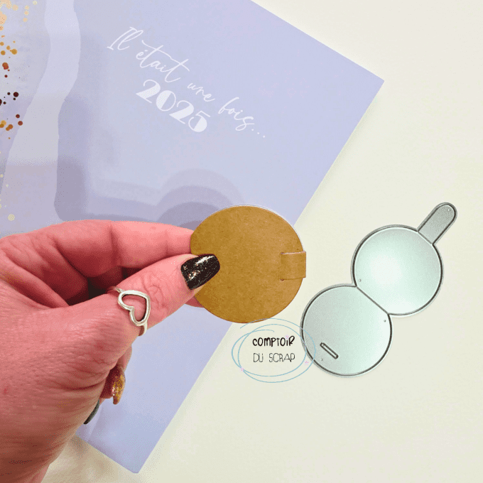 PL0325-D005 Die Cachette cercle avec lien fermeture