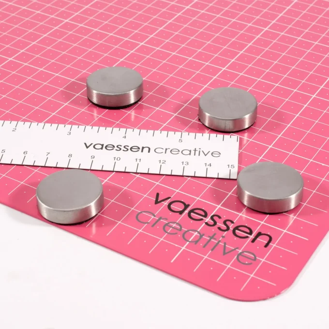 Surface de travail magnétique Work Easy Rose 30,5x30,5cm  - Vaessen Creative