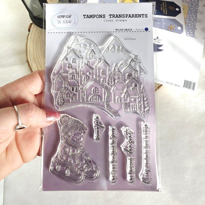 T0126- SA312 Tampons Sous la neige