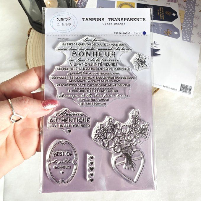 T0126- SA313 Tampons B.O.N.H.E.U.R