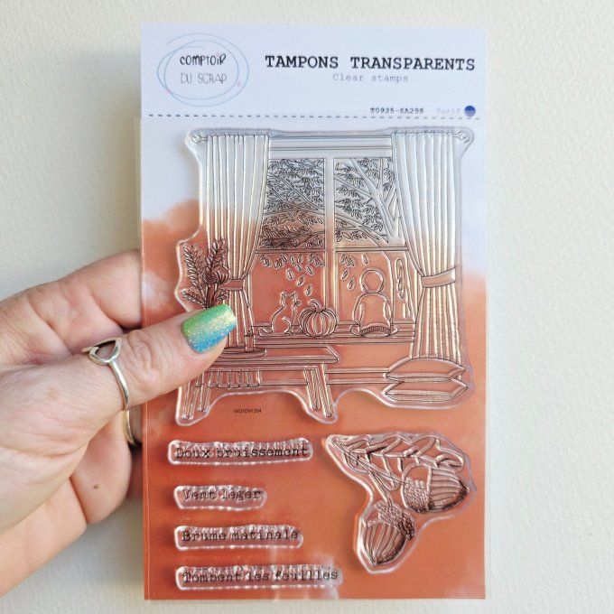 T0925-SA298 Tampons A la fenêtre